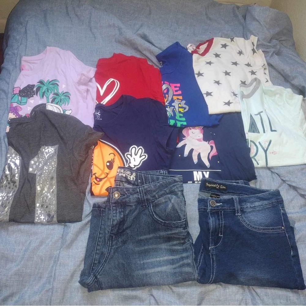 Girls clothing lot size 14/16